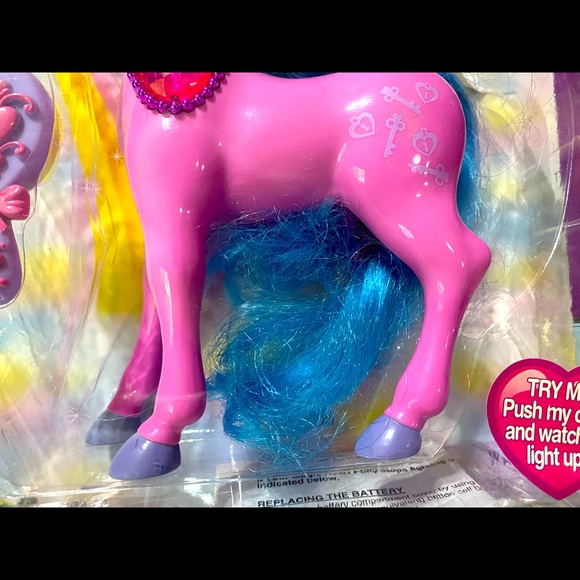 MAGIC TOUCH PONY VINTAGE 90s MAGIC HEART PONY MARIAH HEARTS LIGHT UP & BLINK - Picture 5 of 16